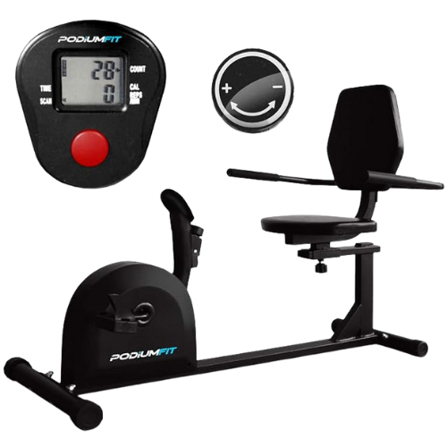 Bicicleta Ergometrica Horizontal Podiumfit H50